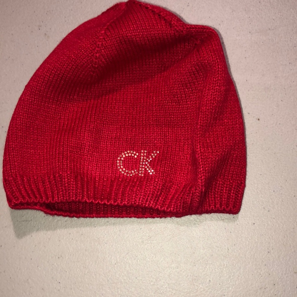 Brand new red Calvin Klein hat